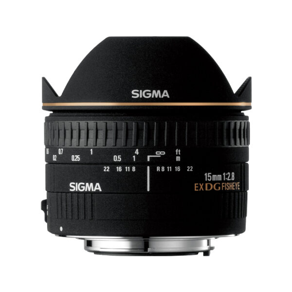SIGMA 15mm F/2.8 EX DG Fisheye Diagonal F/Canon