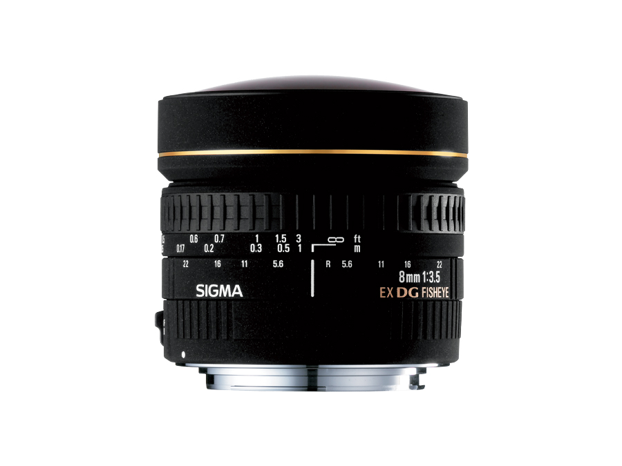 SIGMA 8mm F/3.5 EX DG Circular Fisheye F/Canon