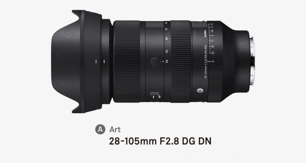 SIGMA 28-105mm F2.8 DG DN Art